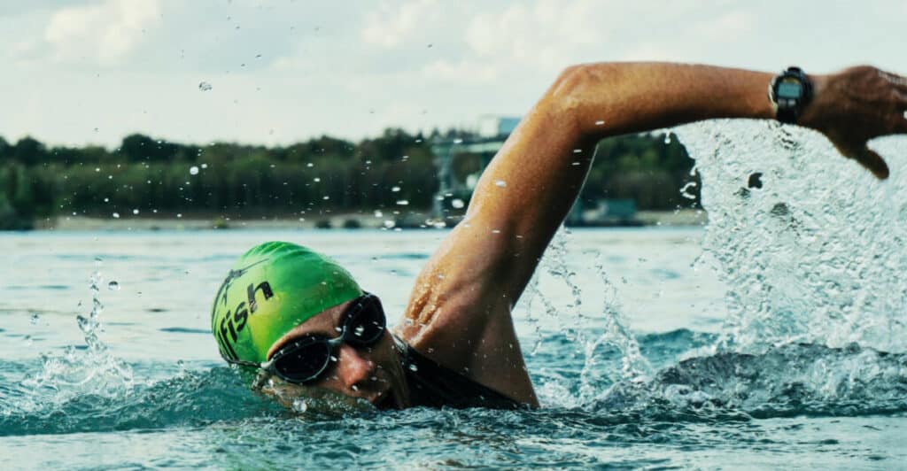 Schwimmer Armbanduhr